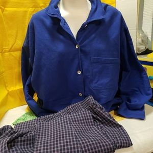 Hot cotton to peice pants and top long sleeve